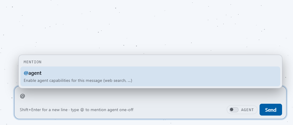 Ping agent