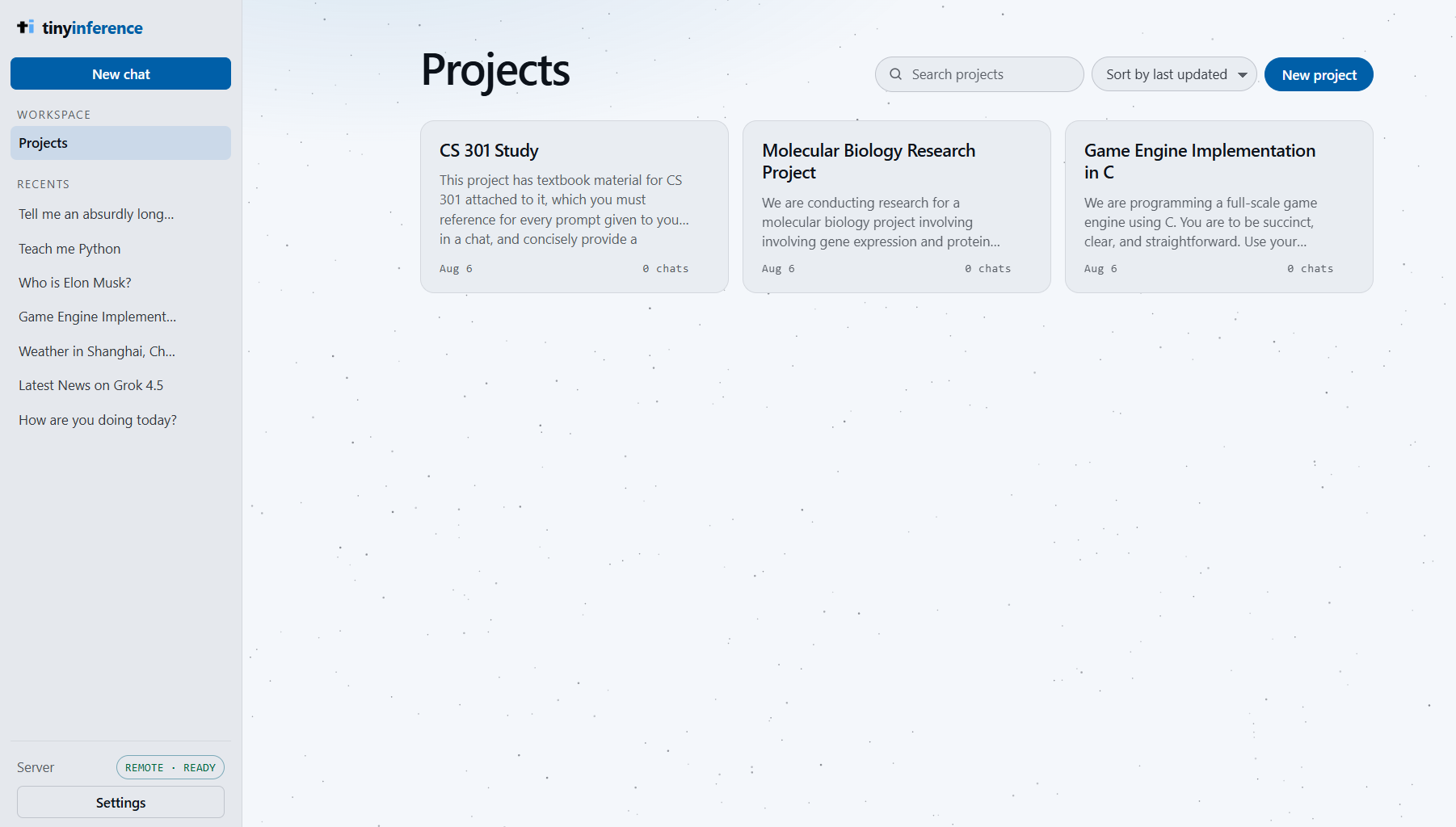 Projects